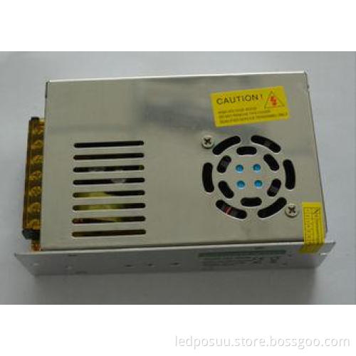 IP20 Non-waterproof LED Strip Light Power Supply Metal Case